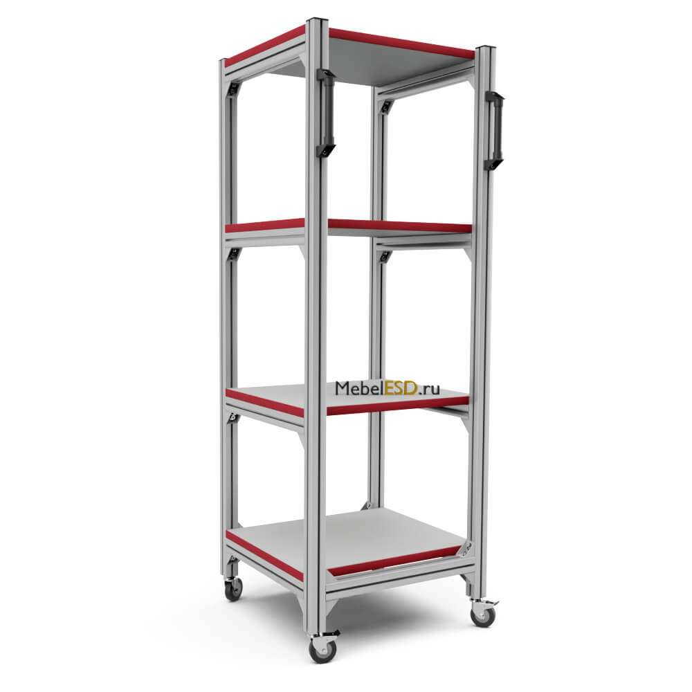 СОП-1700КП Стойка подкатная для приборов 1700х600х600 мм