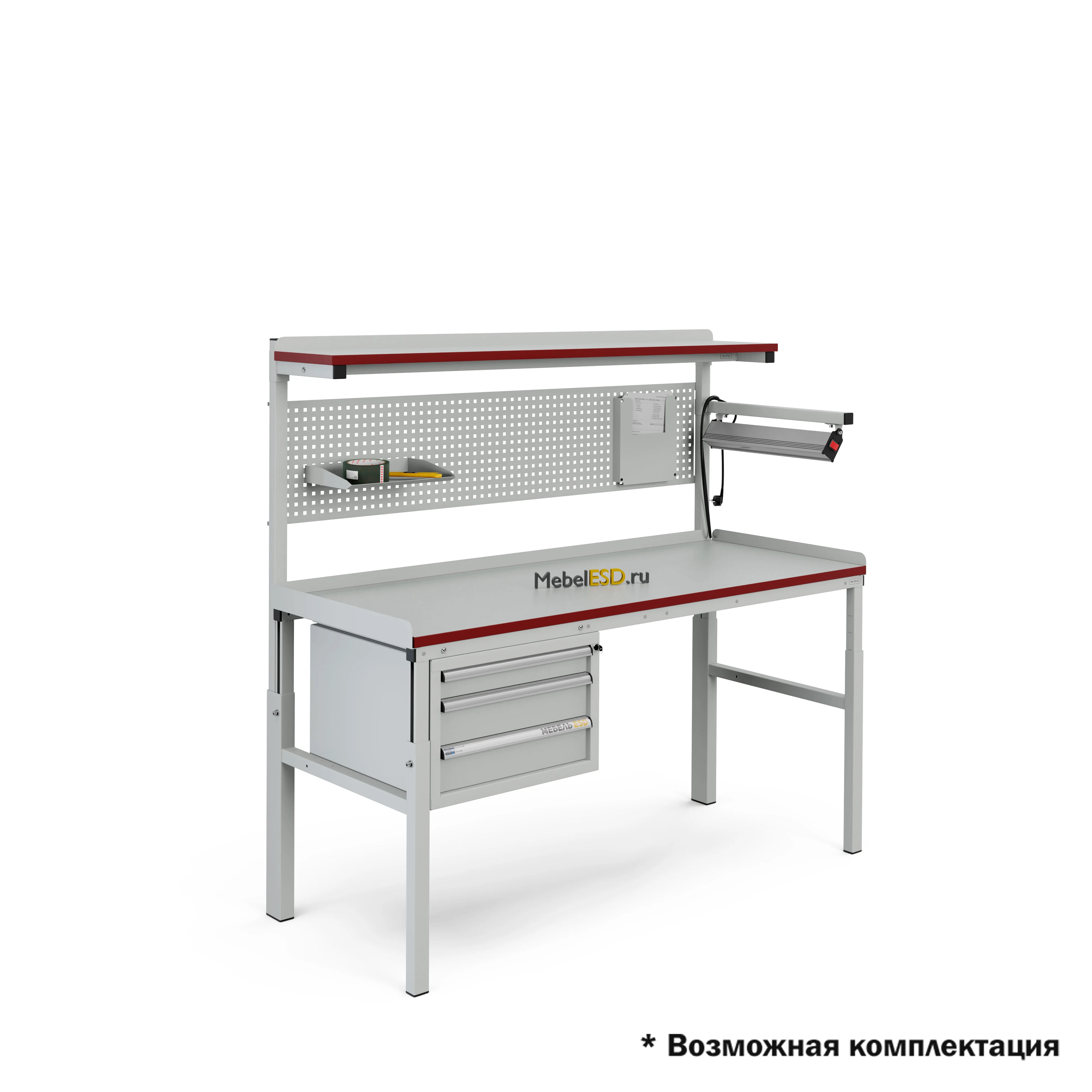 Возможная комплектация стола СП