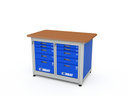 ER-00018584 Верстак двухтумбовый COMBAT 2505.1310