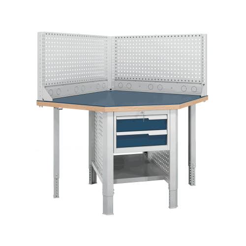 Верстак (угловой) CTR U532.S1.1-1R