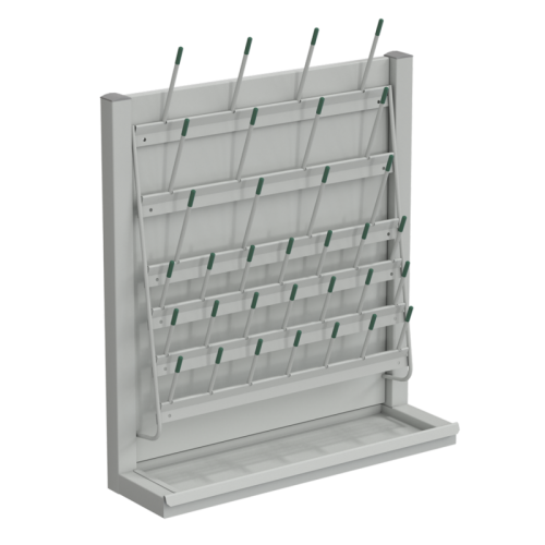 56.0155.10.00-01 Сушилка 500x150x550 настенная, серый металл